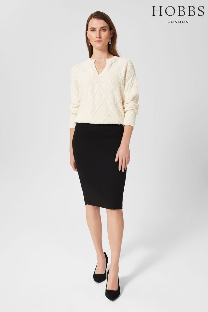 Black formal skirt online shop