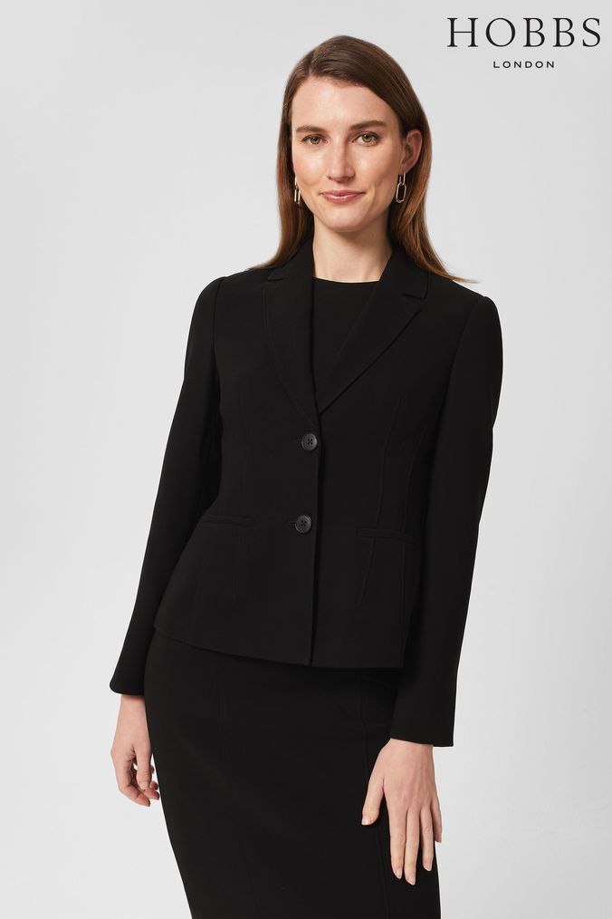 Buy Women s Petite Black Blazers Jackets Blazer Online Next UK