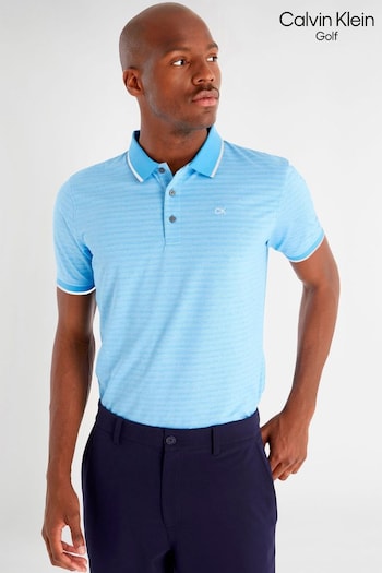 Calvin Klein Golf Blue Sudbury Polo Shirt (D68564) | £50