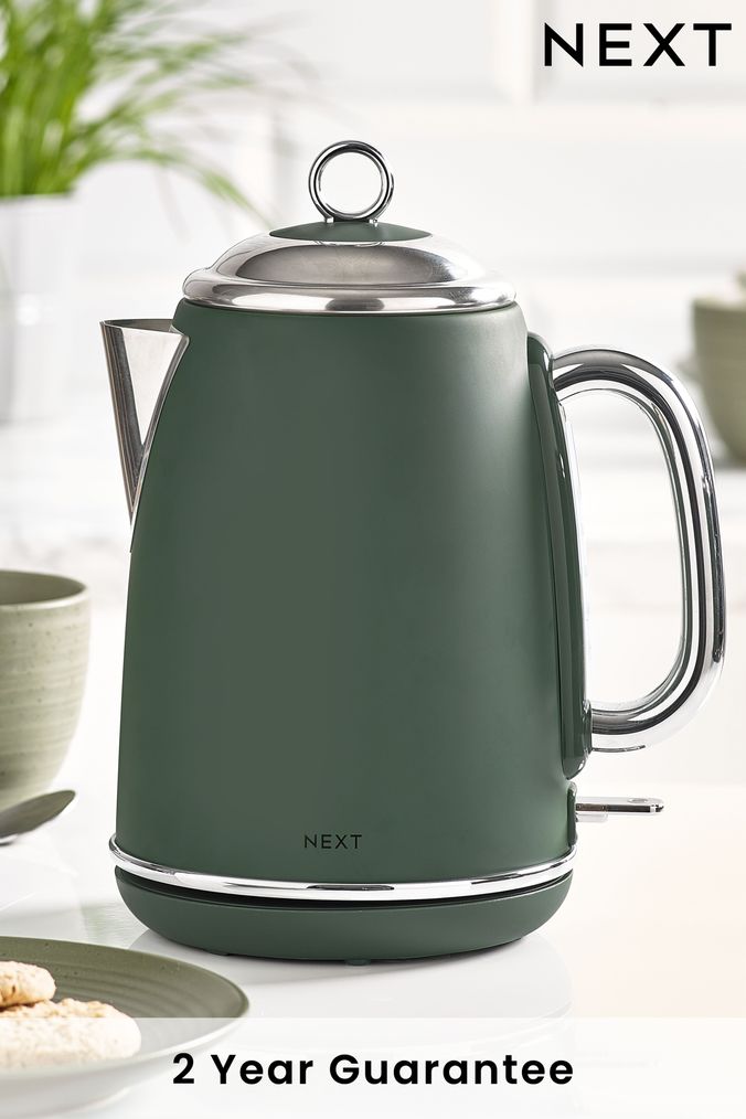 Dark green deals kettle