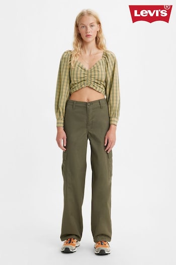 Levi's® Green 94 Baggy Cargo Trousers (D68747) | £60