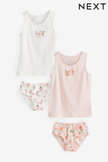 Pink Fairy Vest and Brief 2 Pack (1.5-12yrs) (D68770) | £9 - £12