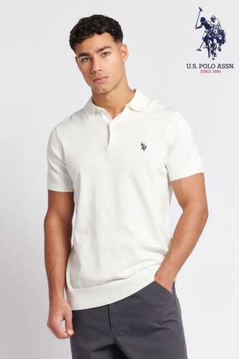 U.S. Polo Assn. Mens Knit Polo Shirt (D69100) | £45