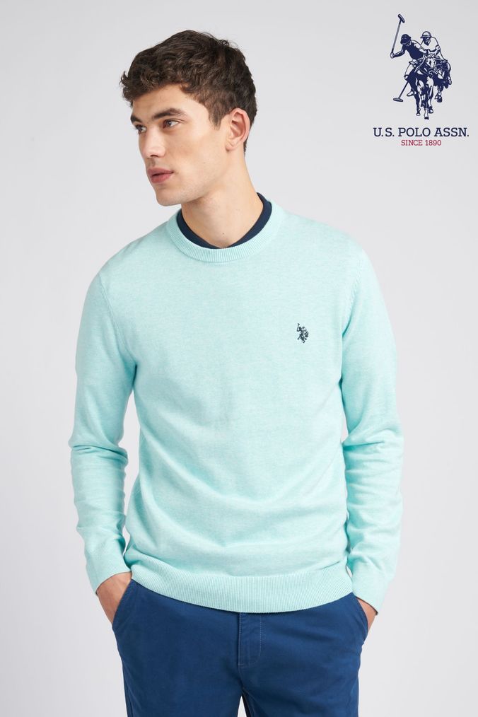 Buy Men s U.S. Polo Assn. Print Jumpers Online Next UK