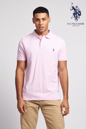 U.S. Polo Mens Assn. Regular Fit Core Pique Polo Mens Shirt (D69162) | £40