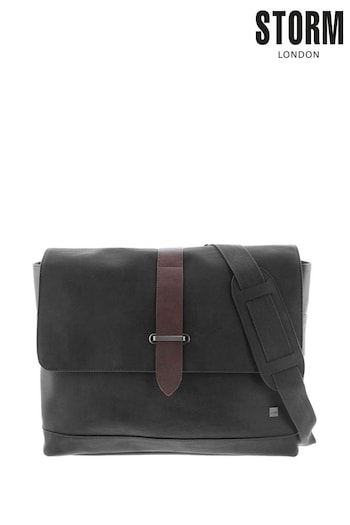 Storm Ethan Messenger Black Bag (D69257) | £48
