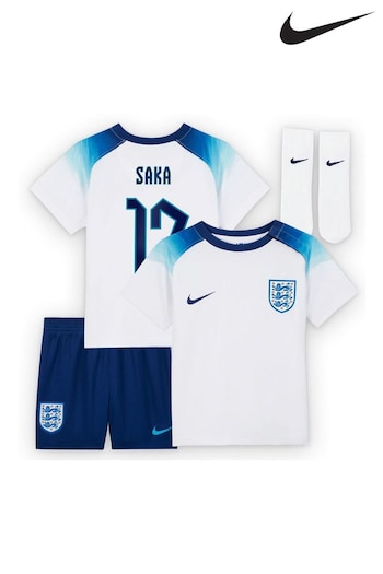 Nike White England Camo Stadium Kit 2022 (D69385) | £65