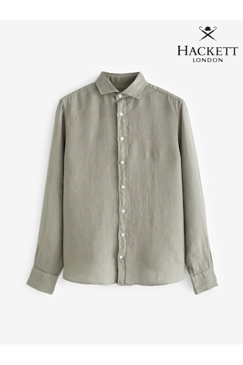 Hackett London Green Shirt (D69528) | £120