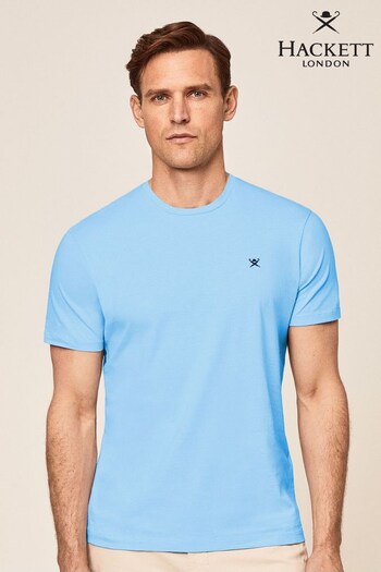 Hackett London Men Blue T-Shirt (D69584) | £45