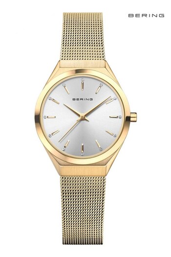 Bering Ladies Gold Tone Ultra Slim BERING / Watch / Ultra Slim / Watch (D69705) | £169
