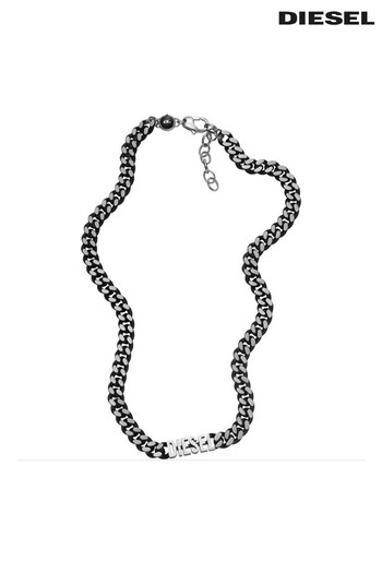 Diesel Jewellery Gents Black Pendant (D69808) | £115
