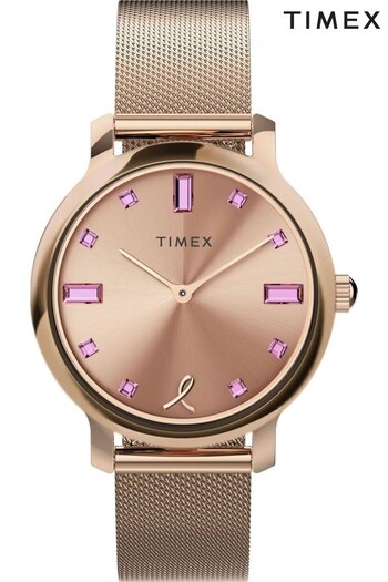 Timex Ladies Pink City Collection Watch (D69891) | £100