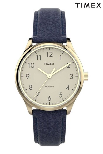 Timex Ladies Blue Easy Reader Watch (D69953) | £60