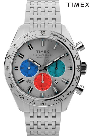 Timex Gents Silver Tone Heritage Collection Watch (D69970) | £190