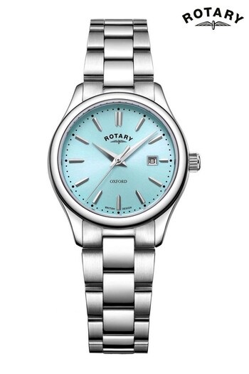 Rotary Ladies Silver Tone Oxford Watch (D69981) | £209