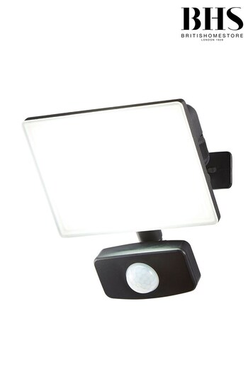 BHS Black Trosa 20W AluPC PIR Flood Light (D70073) | £25