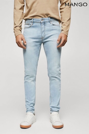 Mango Blue Jude Skinny-Fit Jeans (D70200) | £36