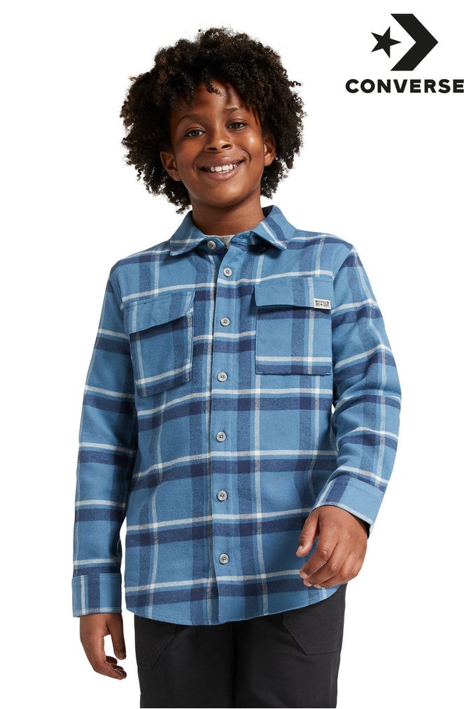 Tartan top converse uk
