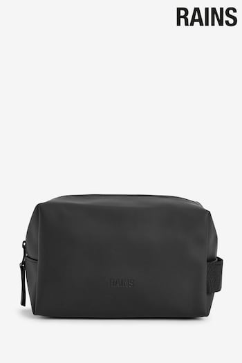 Rains Small Wash Black Bag (D70390) | £25