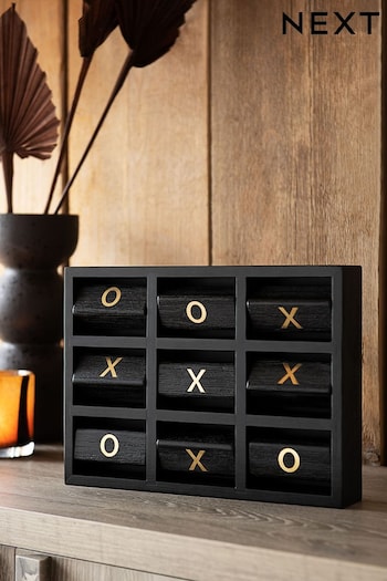 Black Bronx Noughts and Crosses Game (D70398) | £35