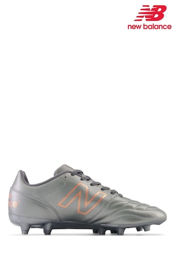 New Balance Silver 442 Firm Groud red Boots (D70438) | £75