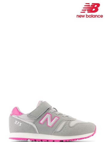 New Balance Grey Girls 373 Trainers (D70450) | £50