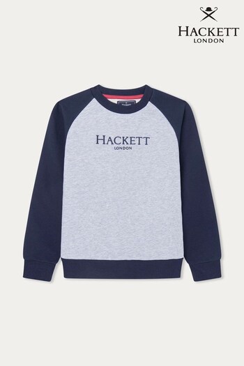 Hackett Kids Grey London Sweatshirt (D70601) | £70