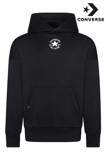 Converse embroidered Black Logo Hoodie (D70620) | £40