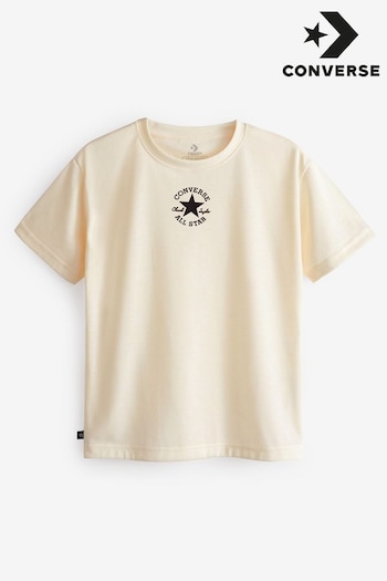 Converse True Neutral Logo Short Sleeve T-Shirt (D70636) | £18