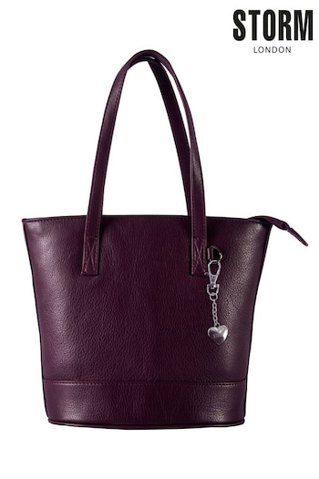 Storm Elettra Leather Bucket Grab Bag (D70696) | £55