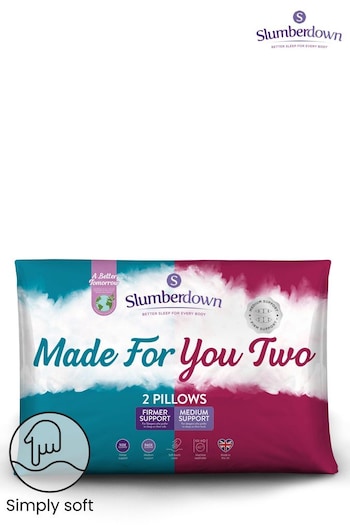 Slumberdown Made For You Two Pillows (D70926) | £17