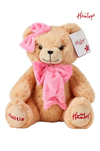 Hamleys Classic Bear With Pink Bow (D71115) | £28