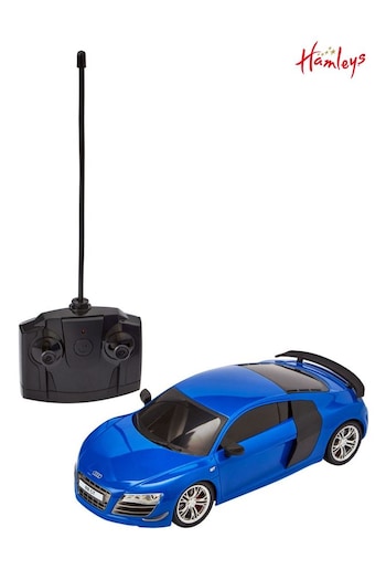 Hamleys 1:18 27 MHz Audi Blue Remote Control Car (D71192) | £50