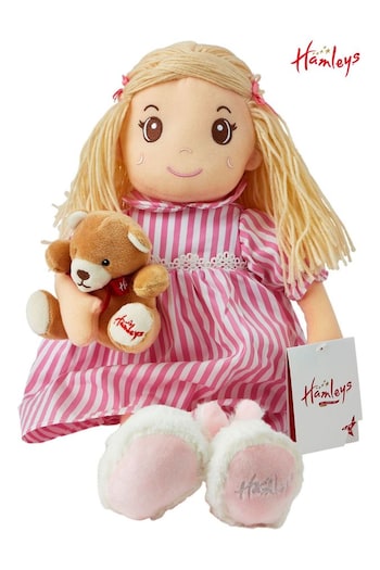 Hamleys Bedtime Bella Rag Doll With Bear (D71200) | £40