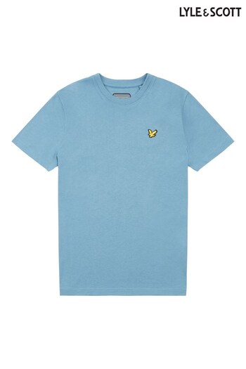 Lyle & Scott Boys Blue Sport Tech T-Shirt (D71252) | £20 - £24