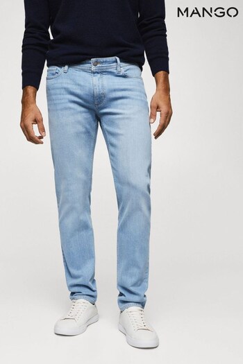 Mango Blue Slim Fit Jeans (D71424) | £46