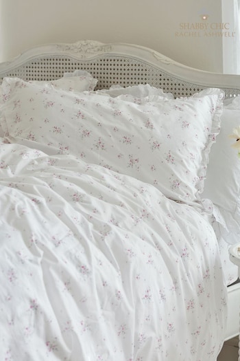 Shabby Chic by Rachel Ashwell® Floral Rosabelle Petite Ruffle Duvet Cover and Pillowcase Set (D71522) | £55 - £90