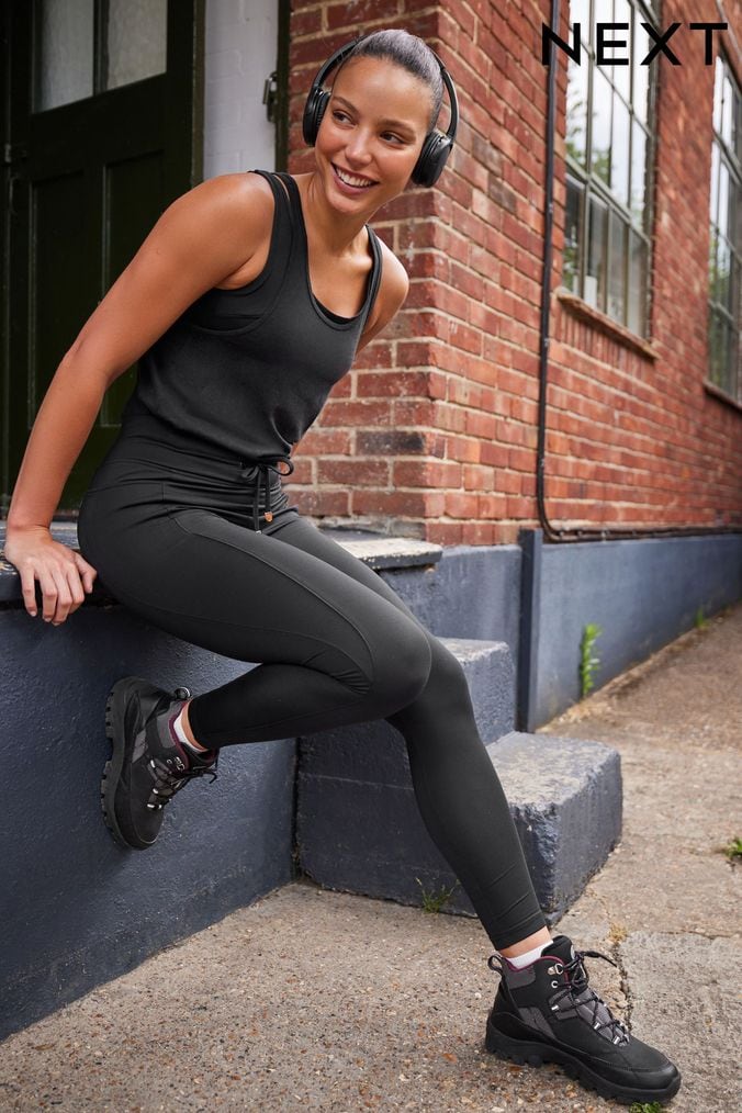 Buy Women's Running Long Warm Leggings Warm Night Black With Reflective  Motifs Online | Decathlon