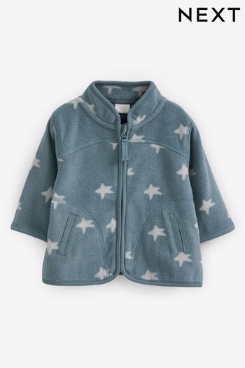 Blue Cosy Lightweight Fleece Baby Jacket (0mths-2yrs) (D71802) | £10 - £11