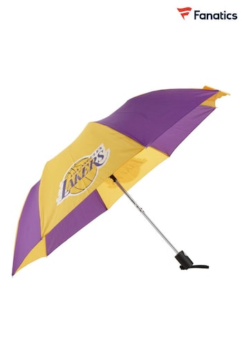 Fanatics Purple Los Angeles Lakers Auto Folding Umbrella (D71875) | £25