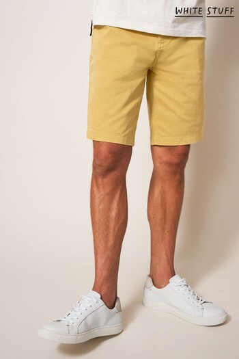 White Stuff Yellow Sutton Organic Chinos Shorts (D71932) | £45