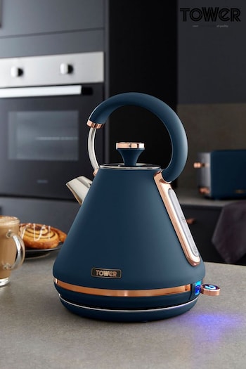 Tower Blue Cavaletto 1.7L 3KW Kettle (D72007) | £40