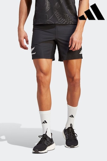 adidas Black All Blacks Rugby World Cup Home Shorts (D72125) | £40
