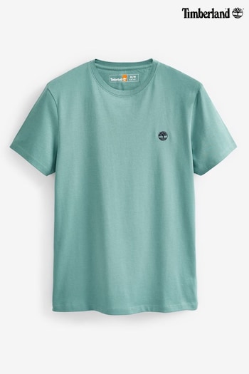 Timberland Light Blue Short Sleeve Dunstan River Crew Slim T-Shirt (D72166) | £27