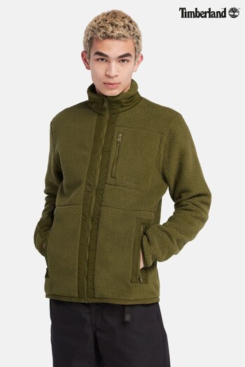 Timberland Mix Media Sherpa Fleece Jacket (D72167) | £120