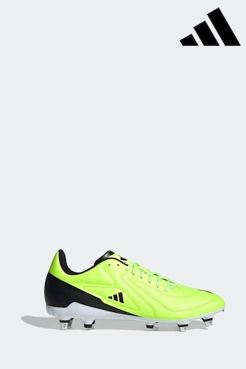 adidas Lemon Yellow Performance RS15 Soft Ground Rugby Boots (D72225) | £80