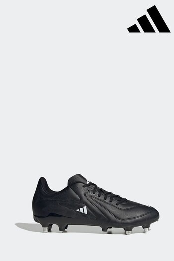 adidas Black Performance RS15 Soft Ground Rugby Boots (D72226) | £80