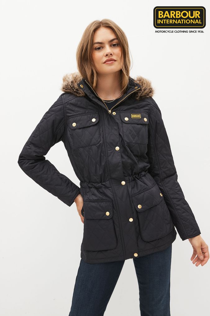 Women's barbour sales international enduro quilt