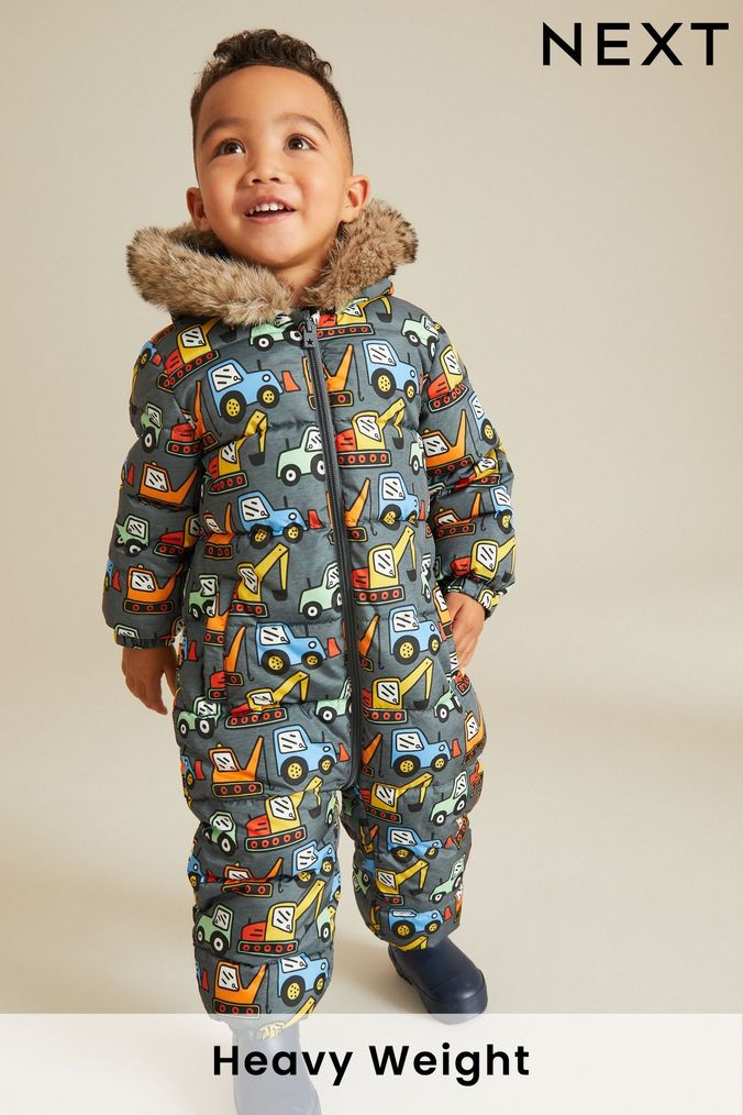 Boys on sale padded snowsuit