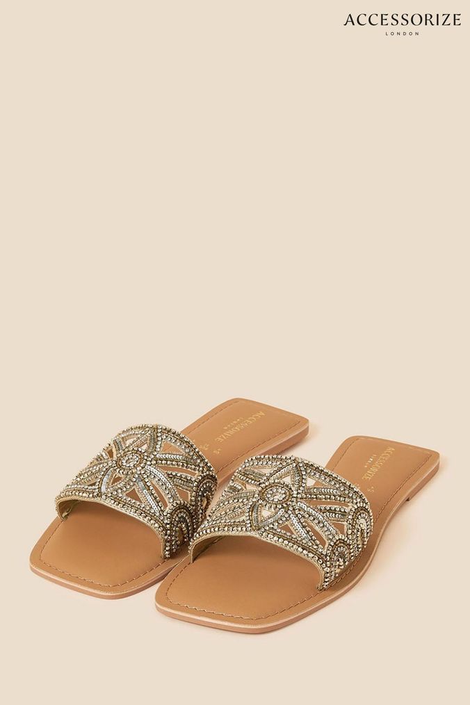 Gold sliders top